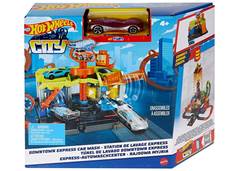 CARRO HOT WHEELS CITY PISTA ESTAC LAVAGE