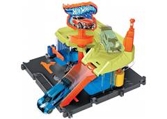 CARRO HOT WHEELS CITY PISTA ESTAC LAVAGE