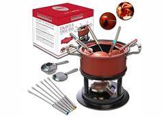 CONJ FONDUE VIENA INOX 10 PCS CO FOS VM