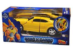 CARRO ROBO BATE E VOLTA AMARELO ZOOP
