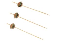 PALITO BAMBU P/PETISCOS 12CM HAMBURGUER