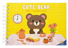 LIVRO PINTAR SWEET CUTE COZY BEAR 96PG