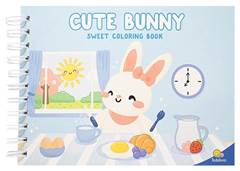 LIVRO PINTAR SWEET CUTE COZY BUNNY 48PG