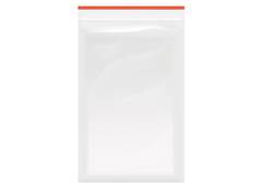 SACO PLASTICO ADESIVADO C/ABA 16X29+3CM C/100