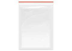 SACO PLASTICO ADESIVADO C/ABA 26X34+3CM C/100