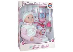 BONECA BB REBORN LAYLA 47CM C/ACESSORIOS