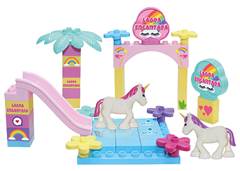 BLOCO UNICORNIO LAGOA ENCANTADA 26PCS
