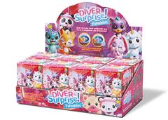 BONECO DIVER SURPRISE FOFUXOS 8CM SORTIDOS