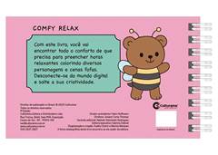 LIVRO COLORIR 96F COMFY RELAX ROSA