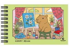 LIVRO COLORIR 96F COMFY RELAX VERDE
