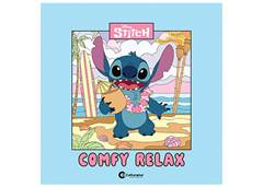 LIVRO COLORIR 48F COMFY RELAX STITCH