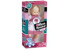 BONECA MON AMOUR FRASES-LOIRA 55CM (CX)