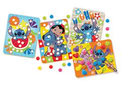 JOGO PEGA POMPOM STITCH 31,5CM