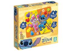 JOGO PEGA POMPOM STITCH 31,5CM