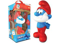 BONECO VINIL PAPAI SMURF 15CM (CX) 3107