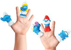 MINI BONECOS SMURFS LITTLE FIGS 6CM C/5 SORTIDO