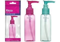 FRASCO VIAGEM RICCA 100ML PUMP