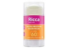 BASTAO PROTETOR SOLAR RICCA FPS60 FACIAL