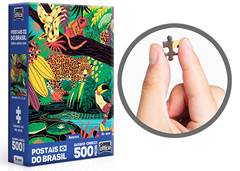 QUEBRA CABECA POSTAIS BRASIL 500PCS NATUREZA