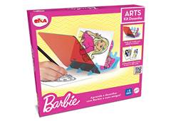 KIT DESENHO ARTS BARBIE 29X5X27CM