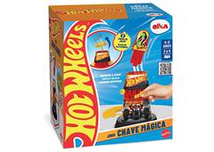JOGO CHAVE MAGICA HOT WHEEELS 22X16X27CM