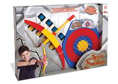 JOGO ARCO E DARDOS 25CM