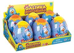MASSINHA OVO SURPRESA GALINHA PINTADINHA