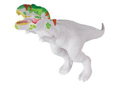 BONECO P/COLORIR JURASSIC T-REX 18,5CM
