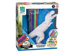 BONECO P/COLORIR JURASSIC T-REX 18,5CM
