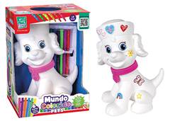 BONECO P/COLORIR  PETS 24,5CM