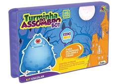 KIT ESCOLAR MALETA C/13 PCS AZUL