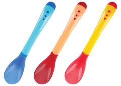COLHER BABY 13,5X2,5CM TERMO SENSIVEL