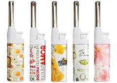 ACENDEDOR FOGAO 14CM DECORADO