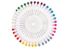 ALFINETE COLOR C/80 PCS