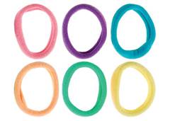 ELASTICO P/CABELO NUDE C/72 SORTID ZEIN