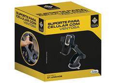 SUPORTE P/CELULAR  C/VENTOSA DE CARRO