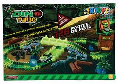 CARRINHO PLASTICO C/PISTA A PILHA