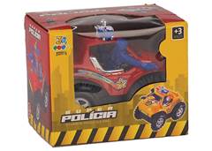 CARRINHO A PILHA C/LUZ POLICIA