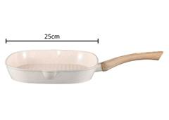 BISTEQUEIRA 24CM INDUCAO ECOGLIDE ALUMINIO