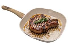 BISTEQUEIRA 24CM INDUCAO ECOGLIDE ALUMINIO