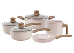 CONJ PANELA 5PCS INDUCAO ECOGLIDE ALUMINIO