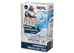 BLOCO SANIT REFIL HIPPO 30G MARINE
