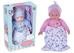 BONECA EVELLYN REBORN SONINHO 20CM MENINA