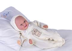 BONECA BEBE COM AMOR 36,5CM