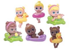 BONECA LIL CUTESIES BANHO 16CM SORTIDA