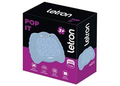 JOGO POP IT LETRON AZUL 9,5X5,5CM A PILHA