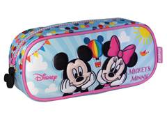 ESTOJO ESC DUPLO MICKEY E MINNIE 14846
