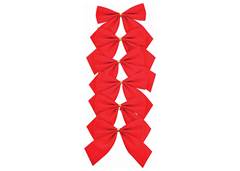 ENF NATAL LACO 8CM C/6 VERMELHO