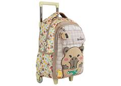 MOCHILA C/CARR. 16” CAPIVARA BROWNIE
