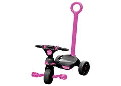 TRICICLO XALINGO BLACK RACER PINK